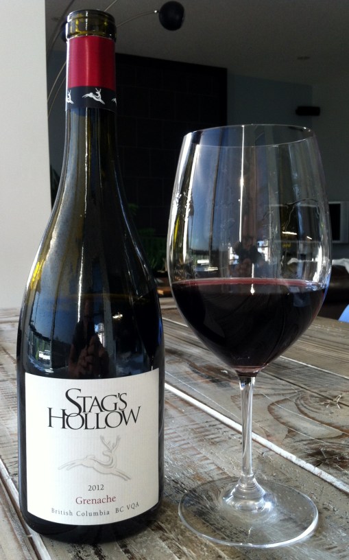 You may be looking at history -- Canada's first 100% Grenache?
