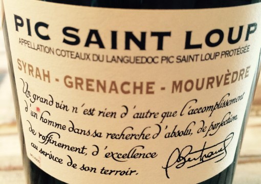 "A great wine is nothing other than the accomplishment of a man in his quest for perfection, refinement and excellence in the service of his terroir."  Sing it.